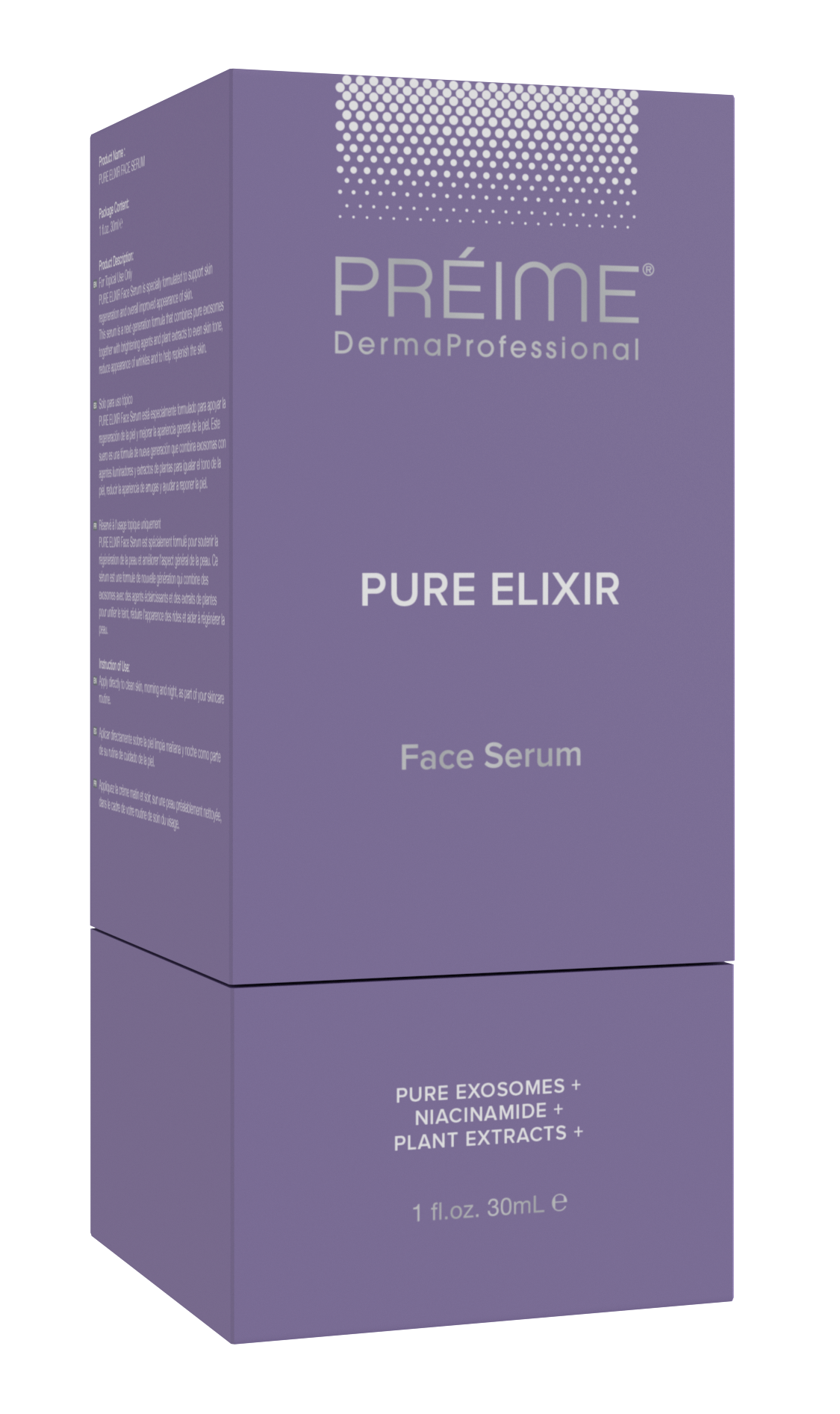 Préime Pure Elixir: Exosome Face Serum 30ml