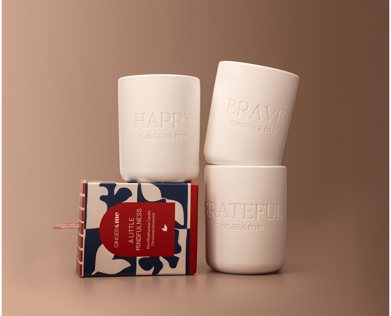 Mini Candle Christmas Ornament