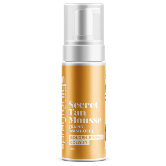 Secret Tan Travel Mini Mousse (Rapid 2Hr+Wash off) Golden Brown $20.00