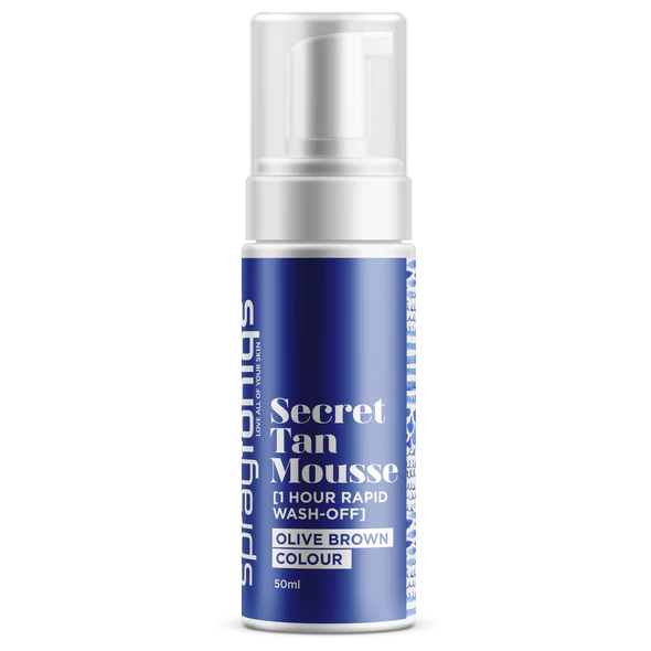 Secret Tan Travel Mini Mousse (1hr+ Rapid Wash off) Olive Brown $20.00