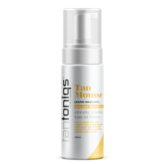 Tantoniqs Self Tan Mousse (Rapid 2Hr+Wash off) Golden Brown $40.00