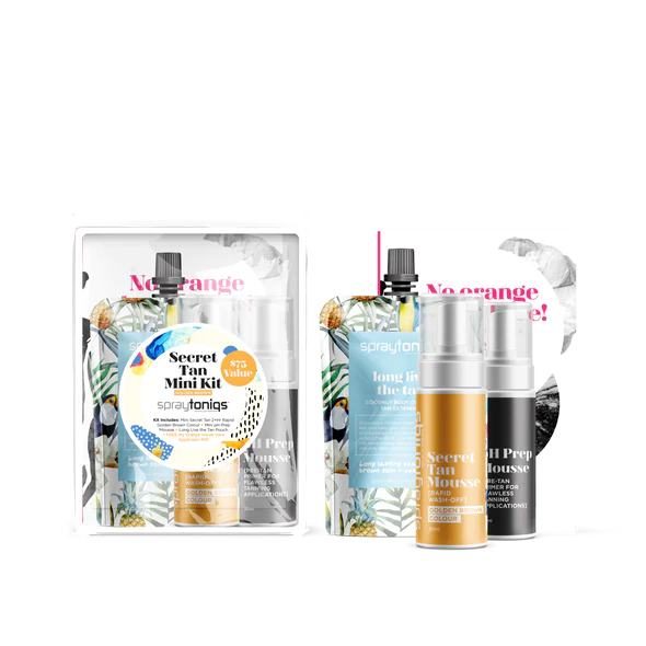 Secret Tan Mini Kit - Golden Brown Rapid 2hr Edition $45.00