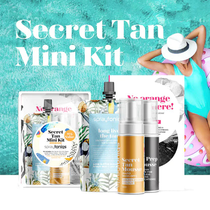 Secret Tan Mini Kit - Golden Brown Rapid 2hr Edition $45.00