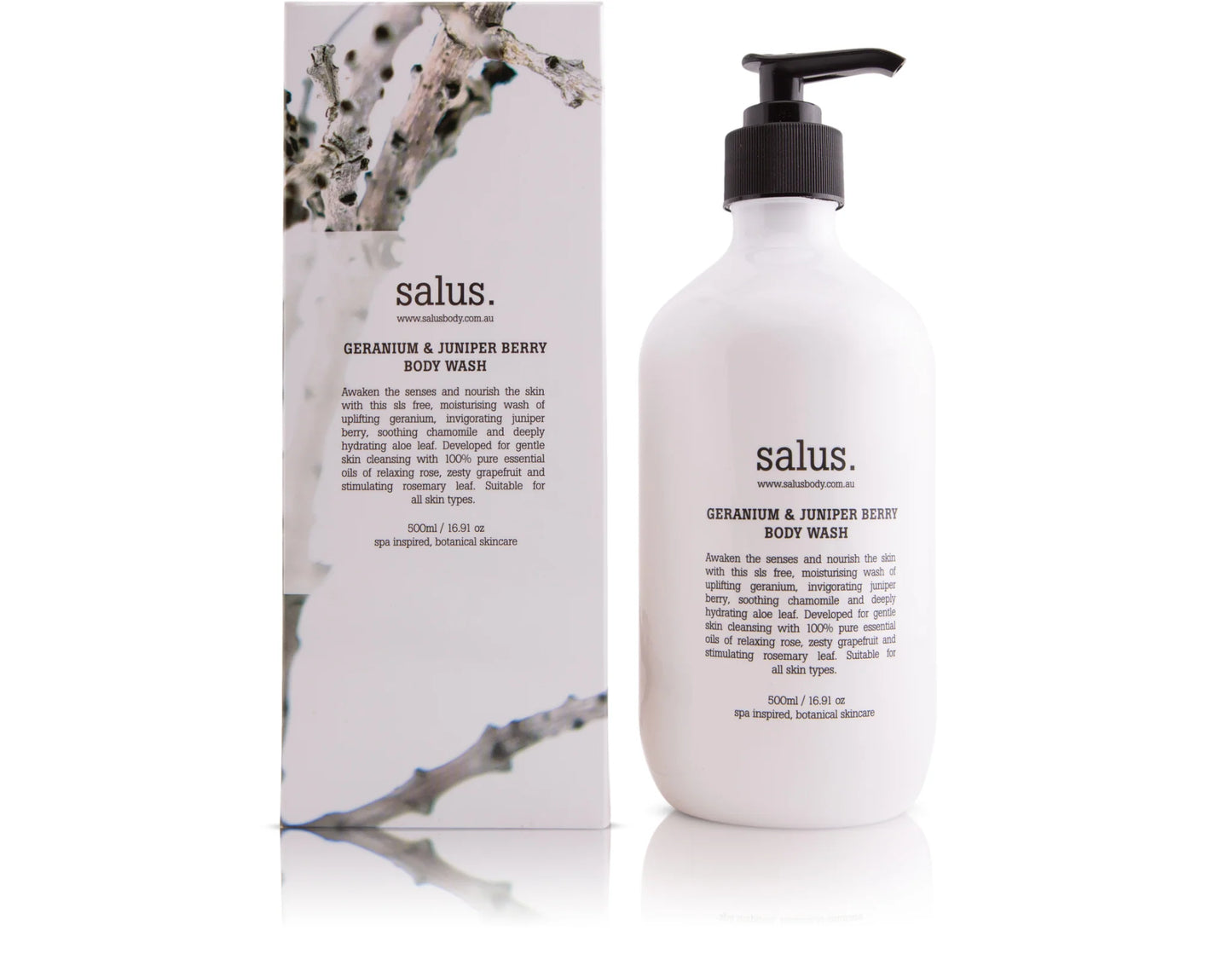 Geranium & Juniper Berry Body Wash