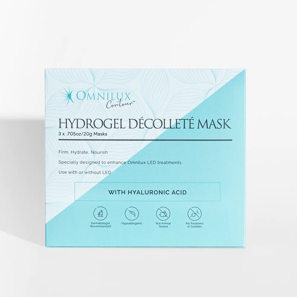 Omnilux Hydrogel Décolleté Mask [Pack of 3] $45.10