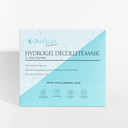 Omnilux Hydrogel Décolleté Mask [Pack of 3] $45.10