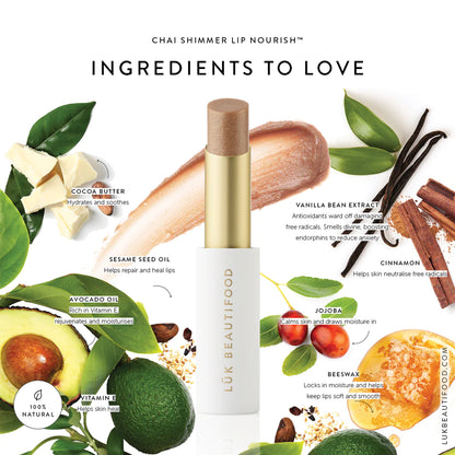 Lip Nourish™ - Chai Shimmer $38