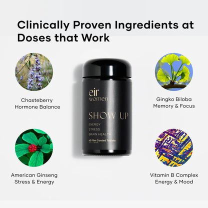 Show Up - Energy Stress, Brain Health & Hormone Balance