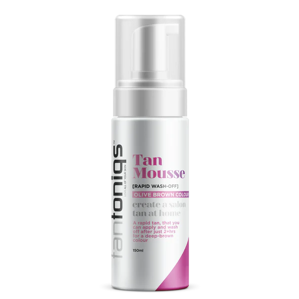 Tantoniqs Self Tan Mousse (Rapid 2Hr+Wash off) Olive Brown $40.00