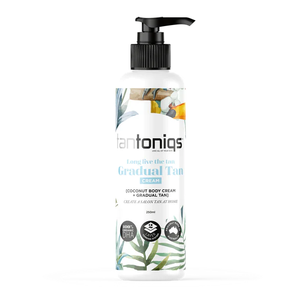 Tantoniqs Long Live The Tan | Gradual Tan Cream 250mL $50.00