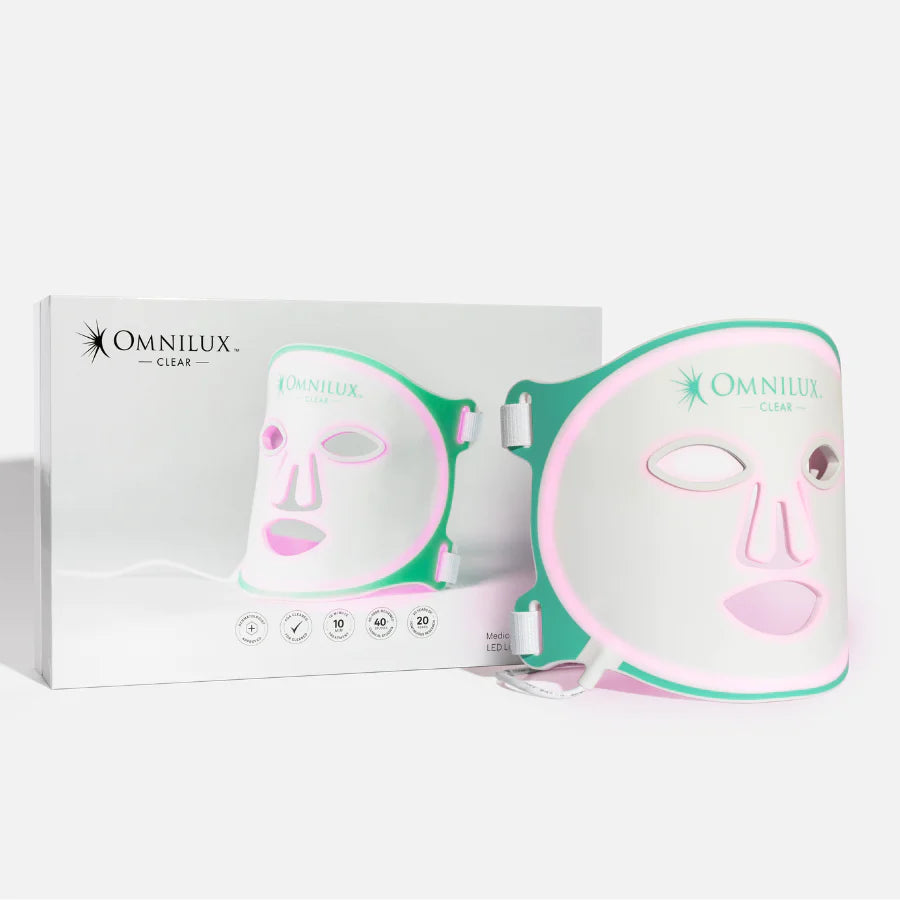 Omnilux Clear LED Mask + Hydrogel Mask Pack [3 Masks] $629.00