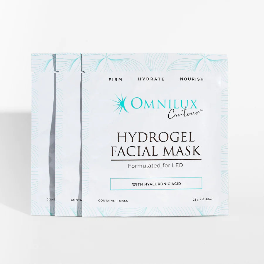 Omnilux Hydrogel Facial Mask [Pack of 3] $45.10