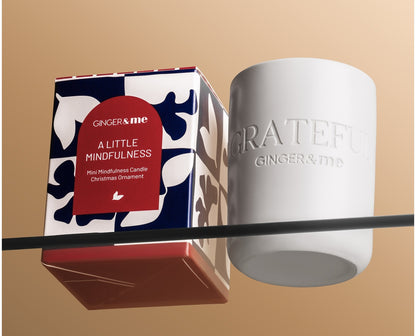 Mini Candle Christmas Ornament