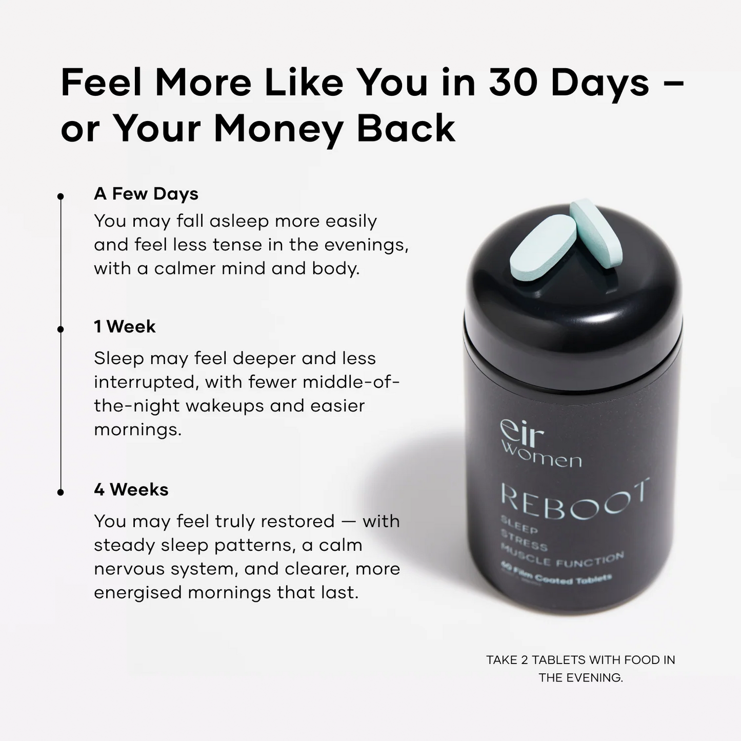 Reboot - Sleep, stress and muscle function support